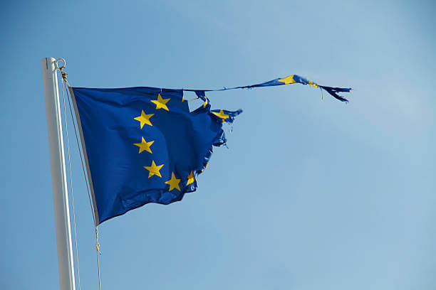 Σκισμένη σημαία της ΕΕ
