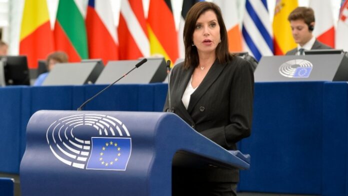 Η 'Αννα Μισέλ Ασημακοπούλου στο ευρωκοινοβούλιο