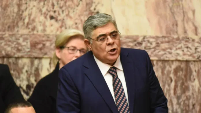 Ο Νίκος Μιχαλιλιάκος στη Βουλή των Ελλήνων
