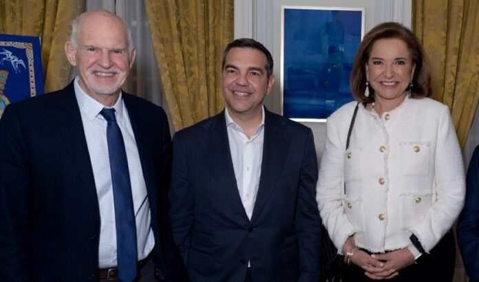 Παπανδρέου, Τσίπρας και Ντόρα