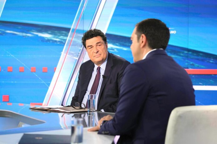 Αλέξης Παπαχελάς και Αλέξης Τσίπρας