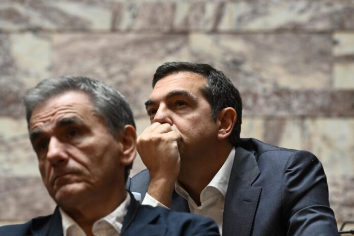 Συνεδρίαση της Κοινοβουλευτικής Ομάδας του ΣΥΡΙΖΑ - Προοδευτική Συμμαχία, Πέμπτη 5 Οκτωβρίου 2023. (ΤΑΤΙΑΝΑ ΜΠΟΛΑΡΗ/EUROKINISSI)