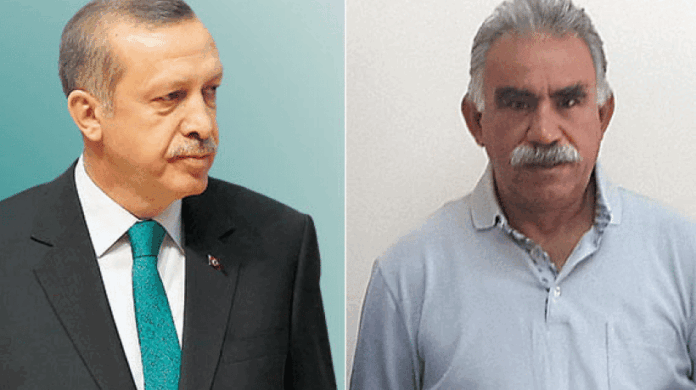 Ταγίπ Ερντογάν και Αμπντουλάχ Οτσαλάν