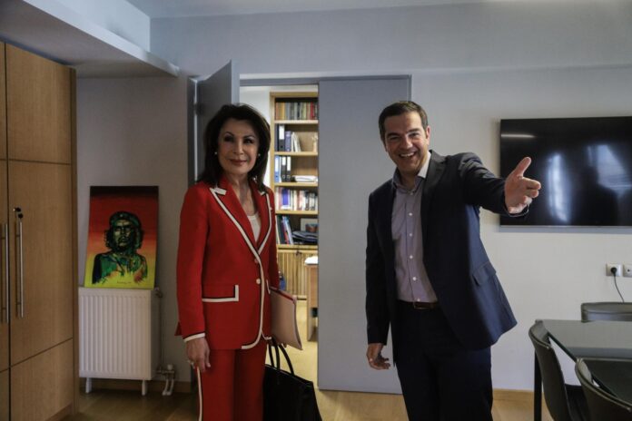 Γιάννα Αγγελοπούλου και Αλέξης Τσίπρας