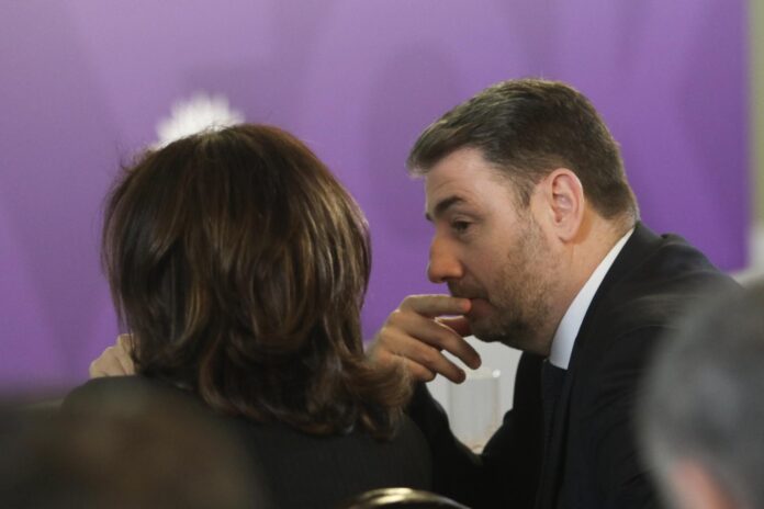 Άννα Διαμαντοπούλου και Νίκος Ανδρουλάκης