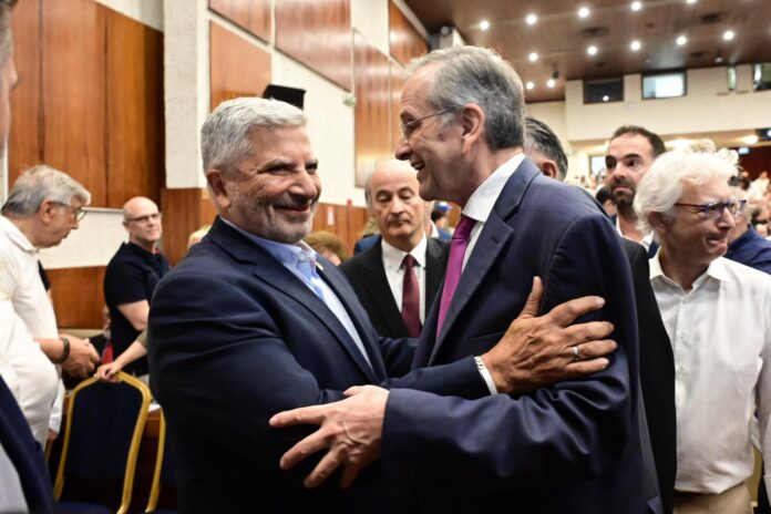 Ο Γιώργος Πατούλης με τον Αντώνη Σαμαρά