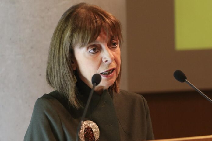 Sakelar.Eurokinissi Η Κατερίνα Σακελλαροπούλου