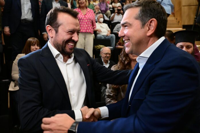 Νίκος Παππάς και Αλέξης Τσίπρας