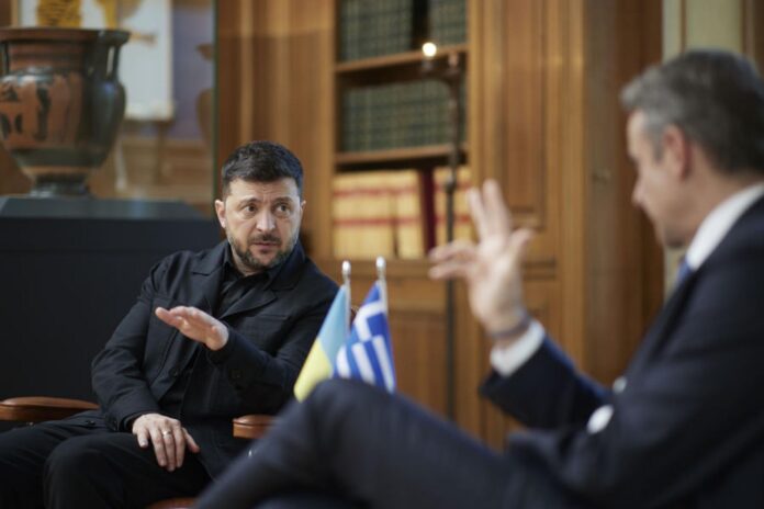 Ζελένσκι και Μητσοτάκης