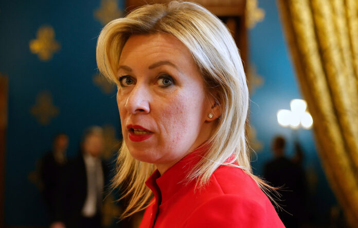 Η Μαρία Ζαχάροβα