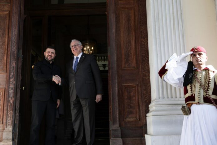 Ζελένσκι και Τασούλας