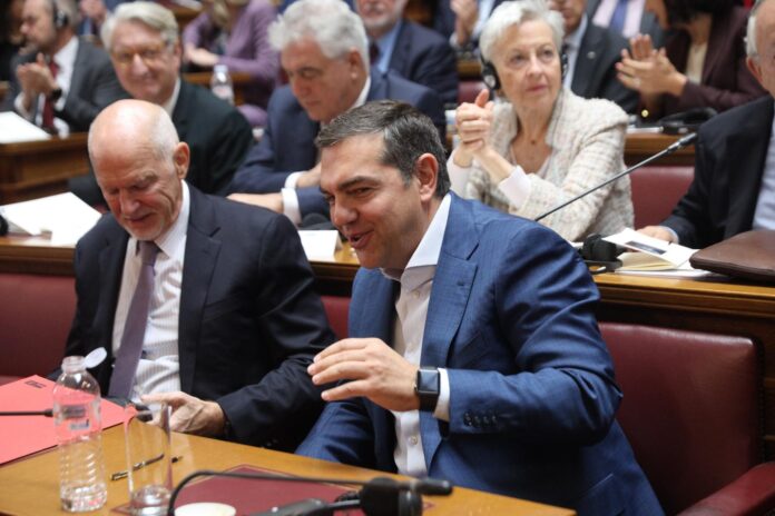 Παπανδρέου και Τσίπρας