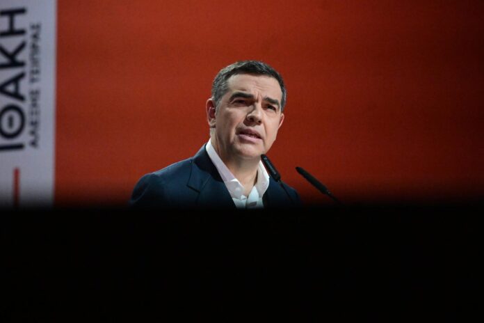 Ο Αλέξης Τσίπρας στο ΠΑΛΛΑΣ