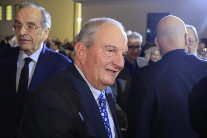 Κώστας Καραμανλής και Αντώνης Σαμαράς