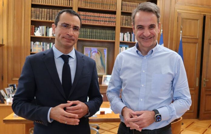 Ιάσων Πιπίνης και Κυριάκος Μητσοτάκης